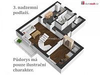 Prodej, byt, 5+1, balkon, mezonet, Omlenická, Kaplice - 8
