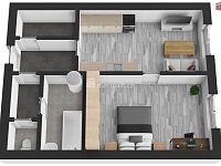 pronájem bytu 1+1, 59 m2, Terezín - 7