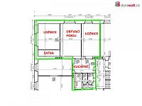 Světlý byt 3+1, 74,7 m2, 1.patro / 2 np, OV, zahrada 375 m2, Praha 5 - Smíchov - 8