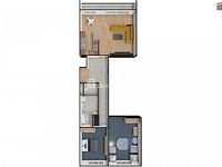 Prostorný byt 3+1 s lodžií, 70 m2 + 7,5 m2 zasklená lodžie, 6.patro, OV, panel, Praha - Stodůlky - 13