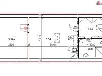 Pronájem bytu 2+kk o výměře 43 m2 ve Slavičíně  - 7