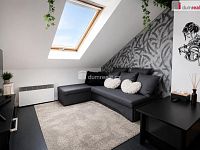 Světlý podkrovní byt 2+kk, 45 m2, 6.patro, OV, cihla, Praha 3 - 4