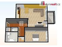 Prostorný byt 2+kk s balkonem, 78 m2 + 6 m2 balkon, 1.patro, OV, novostavba, Praha 3 - Žižkov - 12