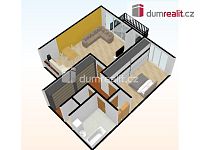 Prostorný byt 2+kk s balkonem, 78 m2 + 6 m2 balkon, 1.patro, OV, novostavba, Praha 3 - Žižkov - 17