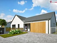 Prodej novostavby samostatného RD 5+kk už. plochy 193,7 m2, pozemek plochy 851 m2, obec Čakovičky