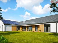 Prodej novostavby samostatného RD 5+kk už. plochy 193,7 m2, pozemek plochy 825 m2, obec Čakovičky - 9