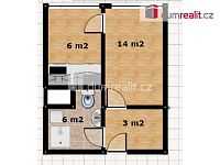 Světlý byt 1+1 po kompletní rekonstrukci, 29 m2, 5.p (6NP), Praha 6 - Bubeneč - 4