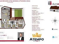 K prodeji, vybavený mezonetový byt 3+kk, ul. Prachatická č.p. 64, Lhenice - 14