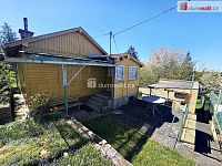Stavební parcela s chatou, K Malé Homolce_Radobyčice, 600 m2 - 2