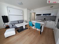 Pronájem bytu 1+kk/L/GS 34m2 novostavba Nuselská P-4 - 5