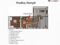 Prodej chalupy, 222 m2, pozemek 619 m2, Prudice, Nemyšl - 9