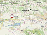 Prodej kompletně zrekonstruovaného bytu 3+1+L v Příšovicích - mapa umístění domu