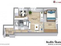 Prodej bytu 2+1, 44,9 m², Velká Hradební, Ústí nad Labem – centrum - 9