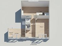 Prodej hezkého bytu OV 2+KK/S 48 m2 se zahradou u metra C, Praha Krč, Za Zelenou Liškou - 18