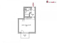 Světlý byt 1+kk, 32 m2 + 5 m2 balkon, parkkovací stání, 3.patro / výtah, Hostivice - 11