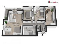 Prodej bytu 4 + kk Vochov - 18