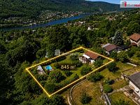 Jedinečná nabídka v Brné nad Labem – chata s velkým pozemkem a výhledem na řeku Labe - 2