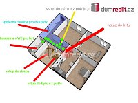 Světlý byt 3+1 (60 m2), sklep, garáž (15 m2), 1NP, OV, Praha 17 - Řepy - 7