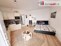 Světlý byt 1+kk/B s balkonem (27,8 m2 + 3 m2 balkon +  3,2 m2 sklep), 3.p (4NP), rezidence Veselská - 3 etapa, Praha 8 - Letňany - 7