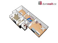 Prostorný byt v top stavu, 3+1, 80 m2 + balkon 2 m2, zahrada 150 m2, 3.patro, Praha 6 - Dejvice - 16