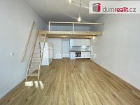 Pronájem bytu 1+kk 42 m2 P5 Smíchov po rekonstrukci loft cihla - 3