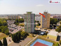 Světlý byt 1+1, 34 m2, 8.patro, sklep, panel po rek, Neratovice - 19