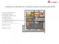 Prostorná chalupa, 4+1, 162 m2, pozemek 1334 m2, Kotýřina, Orlík - 7