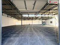 K pronájmu, skladovací hala s kanceláří a sociálním zázemím o výměře 474 m2, ul. 1. máje (areál DEK), Vimperk