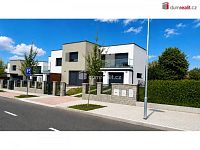 Pronájem novostavby, 168 m2 + terasy a balkon, garáž, pozemek 402 m2, Praha 9 - Dolní Chabry