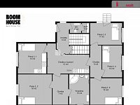 Pronájem pokoje s balkonem 14m2, Praha 5 Lipence - 11