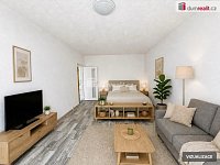Prodej bytu 1+1, 35 m², Klášterec nad Ohří po revitalizaci, s dlouhodobým nájemníkem - 2