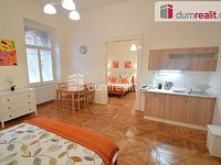 Pronájem 2+kk 42 m2 P5 Anděl zařízený cihla průchozí - 5