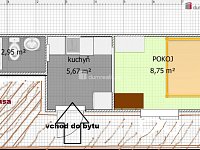 Pronájem 1+ kk, Luhačovice - 4