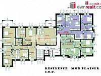Prodej, byt 4+kk, 143,2 m2, Residence Mon Plaisir, Mariánské Lázně - byt č.12