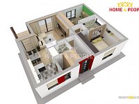 Výstavba domu s pozemkem Fresh 4+kk, 100m2 s pozemkem 997 m2 (č.16) Bořenovice u Holešova - 16