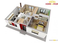 Výstavba domu s pozemkem Fresh 4+kk, 100m2 s pozemkem 997 m2 (č.16) Bořenovice u Holešova - 2