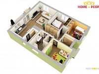 Výstavba domu s pozemkem Eko104 4+kk, 125m2 s pozemkem 1129 m2 (č.21) Bořenovice u Holešova - 17