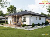 Výstavba domu s pozemkem Eko104 4+kk, 125m2 s pozemkem 1129 m2 (č.21) Bořenovice u Holešova - 2