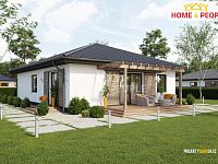 Výstavba domu s pozemkem Eko104 4+kk, 125m2 s pozemkem 1129 m2 (č.21) Bořenovice u Holešova - 3