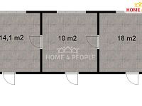 Pronájem komerčního prostoru, Kancelář, 18 m2  - 7
