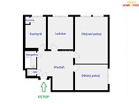 Prodej bytu 3+1, 93 m2 s garáží, Příbram VII-Březové Hory - 2