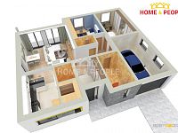 Výstavba domu s pozemkem Live 4+kk s garáží, 136m2 s pozemkem 1111 m2 (č.20) Bořenovice u Holešova - 14