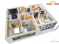 Výstavba domu s pozemkem Live 4+kk s garáží, 136m2 s pozemkem 1111 m2 (č.20) Bořenovice u Holešova - 16