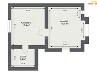 Pronájem kanceláře, Praha 4 - Michle - 2