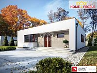 Výstavba domu s pozemkem Viola 4+kk, 120m2 s pozemkem 1056 m2 (č.2 ) Bořenovice u Holešova - 3