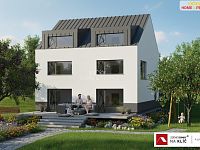 Novostavba RD 6+kk s komercí v centu Luhačovic o výměře 260 m2 s terasou, zahradou a parkovacím stáním. - 2