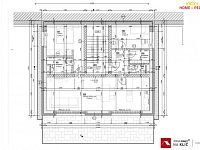 Novostavba RD 6+kk s komercí v centu Luhačovic o výměře 260 m2 s terasou, zahradou a parkovacím stáním. - 15