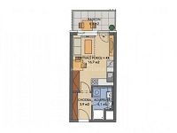 1+kk 25,5m + 6,4m lodžie - 5