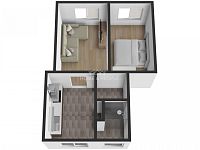 Pronájem bytu 2+1, Karlovy Vary - Zeyerova - 12