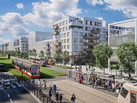 Byt 2+kk 45,1 m² v projektu Malý Háj, dům G4 - 5